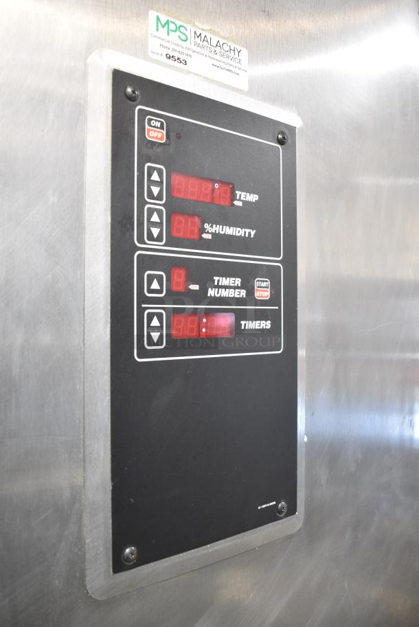 Baxter PW1E Stainless Steel Commercial Electric Powered Roll In Rack Proofer w/ Pan Transport Rack. 208-240 Volts, 1 Phase. - Image 3 of 7