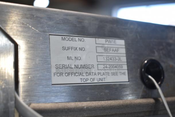 Baxter PW1E Stainless Steel Commercial Electric Powered Roll In Rack Proofer w/ Pan Transport Rack. 208-240 Volts, 1 Phase. - Image 6 of 7