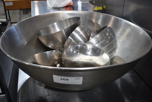 10 Various Metal Bowls. 10 Times Your Bid! - Image 1 of 5