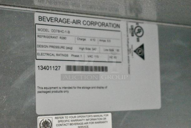 Beverage Air DD78HC-1-B Metal Commercial Direct Draw Kegerator w/ 2 Double Tap Beer Towers and Couplers. 115 Volts, 1 Phase. Tested and Working! - Image 8 of 8