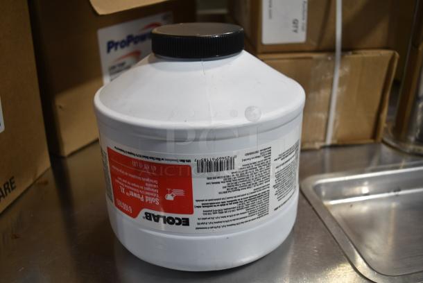 2 Boxes of Various Cleaners Including Ecolab Solid Power and Ecolab Super Trump Detergent. 2 Times Your Bid! - Image 4 of 9