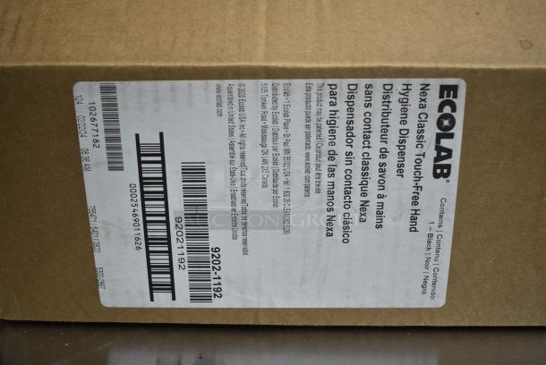 BRAND NEW IN BOX! Ecolab Nexa Classic Touch Free Hand Soap Hygiene Dispenser - Image 3 of 3