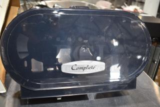 IN ORIGINAL BOX! Sysco Complete Mini Twin Tissue Dispenser