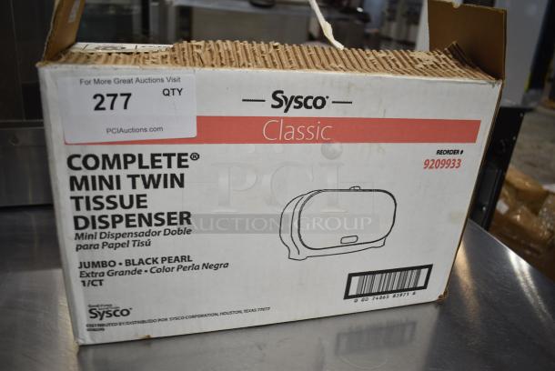 IN ORIGINAL BOX! Sysco Complete Mini Twin Tissue Dispenser - Image 2 of 4