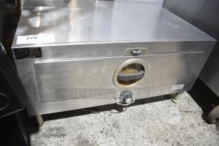 Toastmaster 3A81L Stainless Steel Commercial Single Drawer Warming Drawer. 115 Volts, 1 Phase. Tested and Does Not Power On
