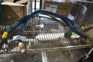 3 Blue Gas Hose. 3 Times Your Bid!