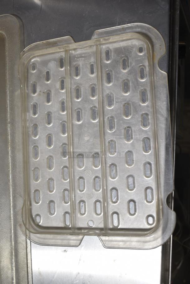 ALL ONE MONEY! Lot of Various Items Including Clear Poly Straining Bin Inserts in Clear Poly Bin. - Image 4 of 4