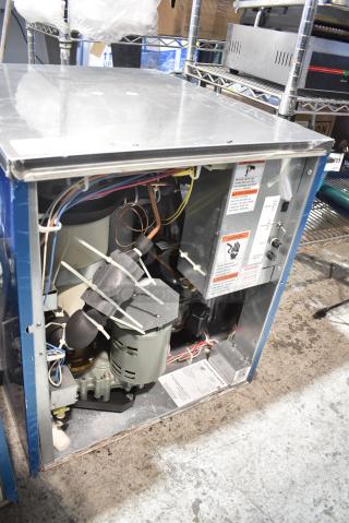 Hoshizaki F-1001MWJ Stainless Steel Commercial Ice Machine Head. 115 Volts, 1 Phase.