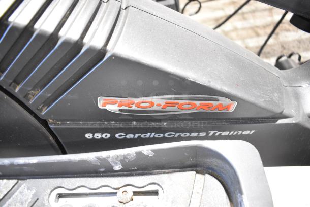 ProForm 650 Cardio Cross Trainer Elliptical Machine. Tested and Working! - Image 5 of 6