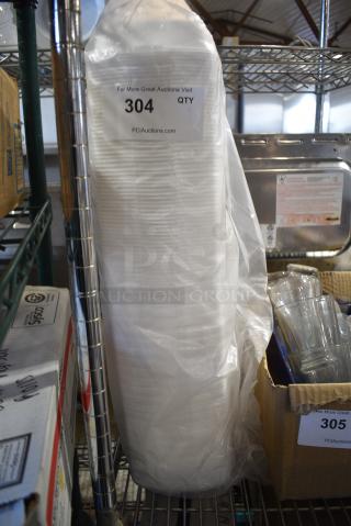 ALL ONE MONEY! Lot of Styrofoam To Go Containers