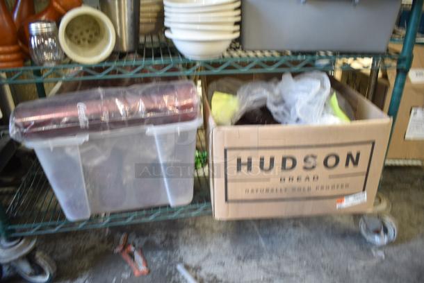 ALL ONE MONEY! Tier Lot of Various Items Including Poly Beverage Tumblers - Image 1 of 4