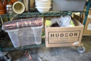 ALL ONE MONEY! Tier Lot of Various Items Including Poly Beverage Tumblers
