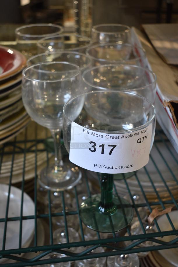 8 Various Glassware Including Wine. 8 Times Your Bid! - Image 1 of 4