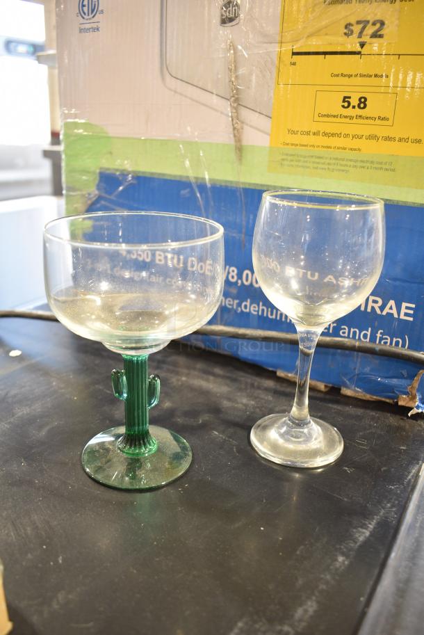 8 Various Glassware Including Wine. 8 Times Your Bid! - Image 2 of 4