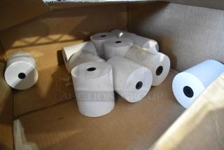 Box of Receipt Printer Paper Rolls