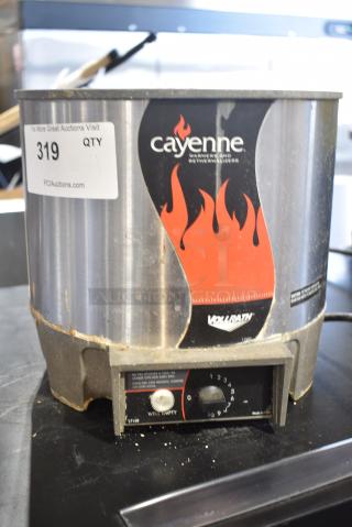 Vollrath HS-7 Cayenne Stainless Steel Commercial Countertop Soup Warmer Food Warmer. 120 Volts, 1 Phase. Tested and Working!