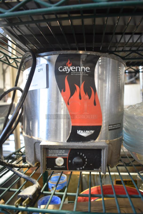 Vollrath HS-7 Cayenne Stainless Steel Commercial Countertop Soup Warmer Food Warmer. 120 Volts, 1 Phase. Tested and Working! - Image 2 of 7