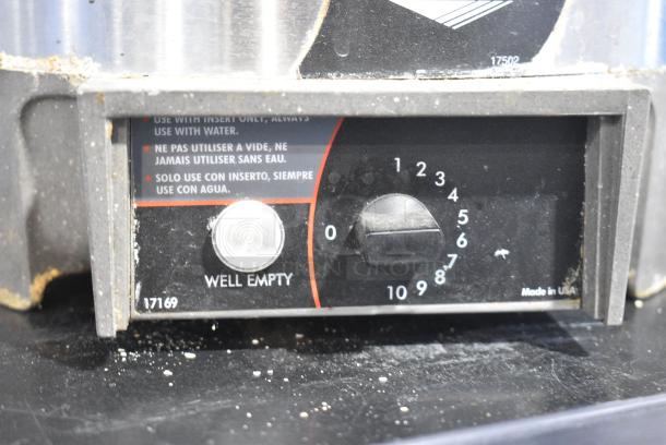Vollrath HS-7 Cayenne Stainless Steel Commercial Countertop Soup Warmer Food Warmer. 120 Volts, 1 Phase. Tested and Working! - Image 4 of 7