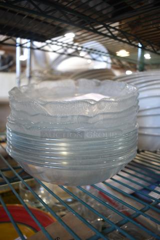 12 Various Glass Plates. 12 Times Your Bid!