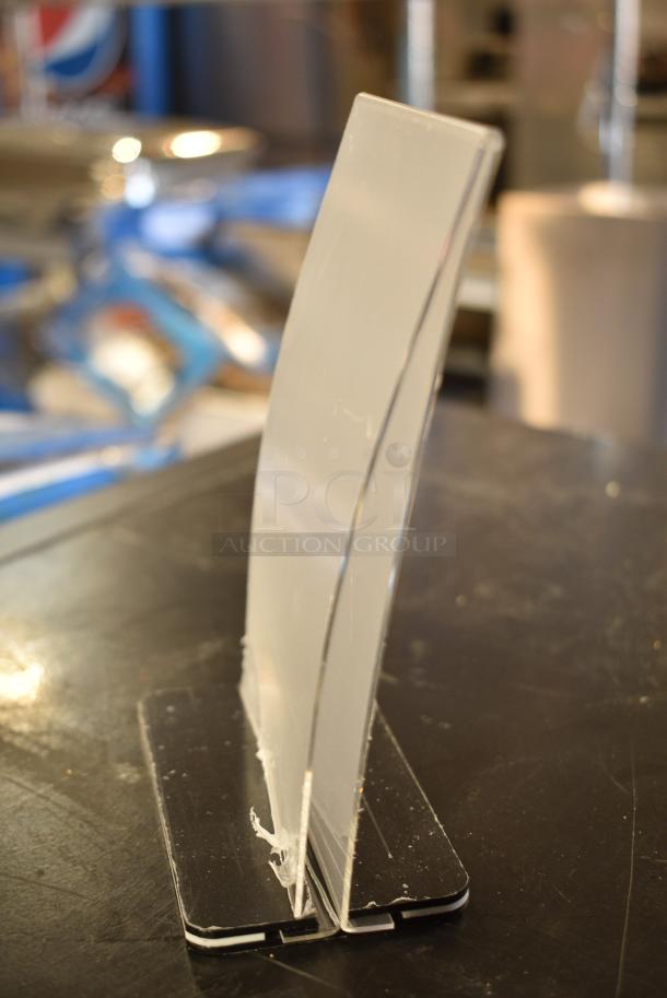 ALL ONE MONEY! Lot of 14 Countertop Menu Holders - Image 3 of 4