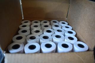 Box of Receipt Printer Rolls