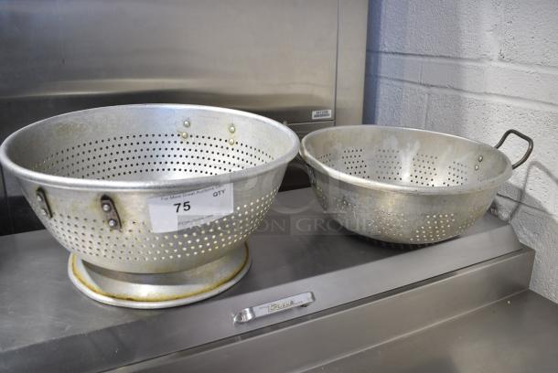 2 Metal Colanders. 2 Times Your Bid! - Image 2 of 4