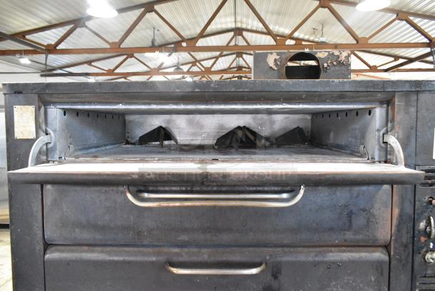2 Blodgett 981 Metal Commercial Natural Gas Powered 2 Deck Pizza Oven. 2 Times Your Bid! - Image 6 of 12