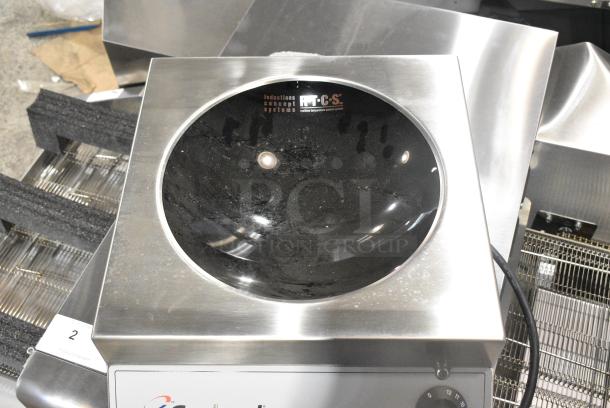 BRAND NEW SCRATCH AND DENT! Garland 99570004 Stainless Steel Single Burner Wok Induction Range. 208 Volts, 3 Phase. - Image 6 of 10