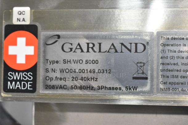 BRAND NEW SCRATCH AND DENT! Garland 99570004 Stainless Steel Single Burner Wok Induction Range. 208 Volts, 3 Phase. - Image 10 of 10