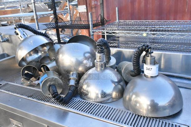 6 Merco Metal Warming Lamps. 6 Times Your Bid! - Image 1 of 6