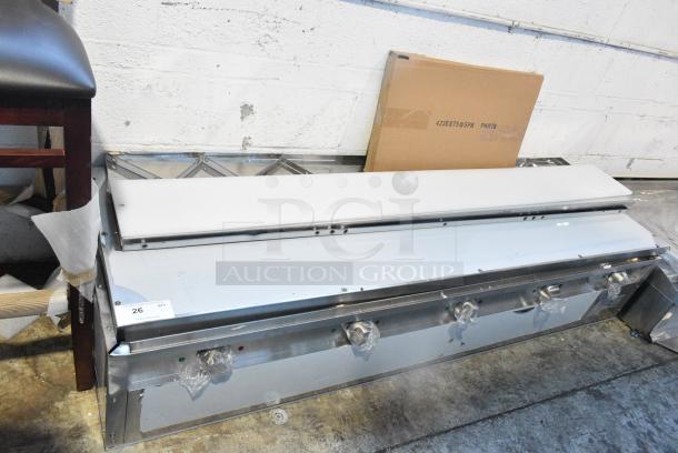 BRAND NEW SCRATCH AND DENT! ServIt 423EST5WSPB Five Pan Sealed Well Electric Steam Table with Partially Enclosed Base. 208/240 Volts, 1 Phase. - Image 1 of 7