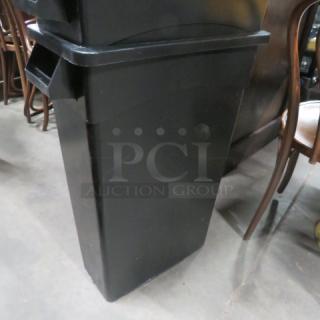 One Slim Jim Trash Can.