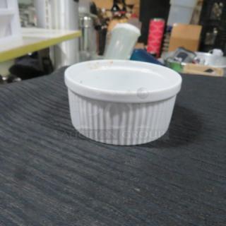 White Ramekin. 10XBID