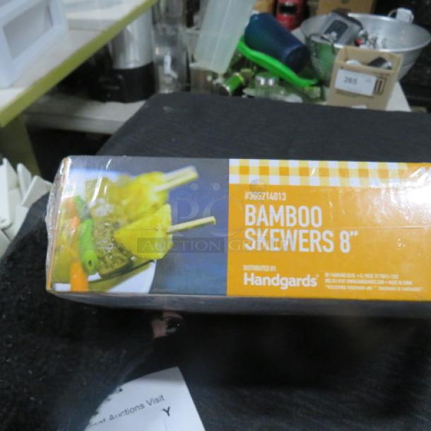 Box Of 8 Inch Bamboo Skewers. 8XBID - Image 1 of 1