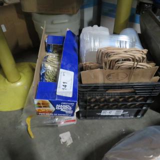 One Lot Of Misc To Go Items.