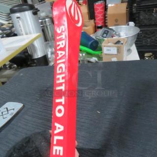 One Beer Tap Handle.