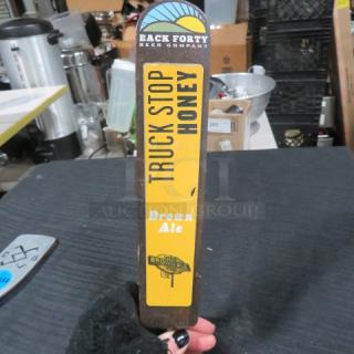 One Beer Tap Handle.