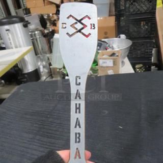 One Beer Tap Handle.