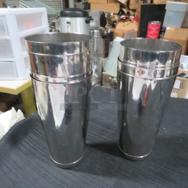 Stainless Steel Mixing Glass. 8XBID - Image 1 of 1