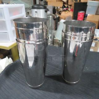 Stainless Steel Mixing Glass. 8XBID