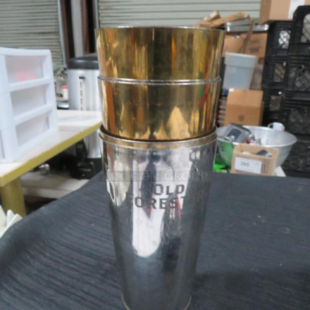 Stainless Steel Mixing Glass. 6XBID - Image 1 of 1