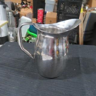 American Metal Craft 68oz Stainless Steel Bell Pitcher.