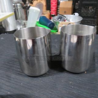 Stainless Steel Frothing Pitcher. 2XBID