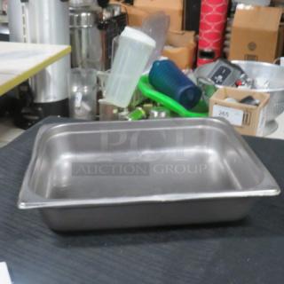 1/2 Size 2.5 Inch Deep Hotel Pan. 4XBID