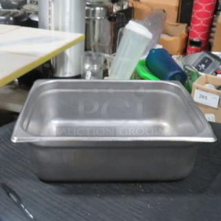1/2 Size 4 Inch Deep Hotel Pan. 3XBID