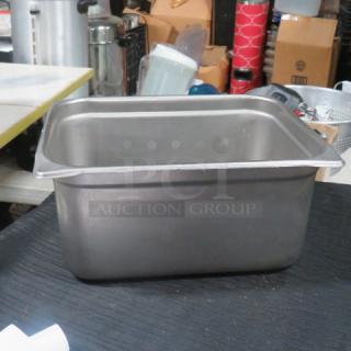 1/2 Size 6 Inch Deep Hotel Pan. 2XBID