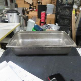 Full Size 4 Inch Deep Hotel Pan. 2XBID