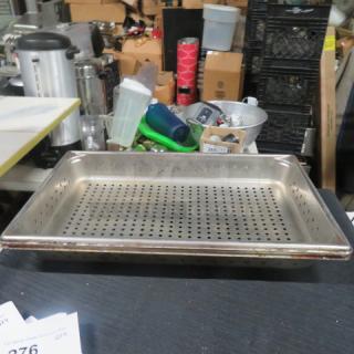 Full Size 2.5 Inch Deep Perforated Hotel Pan. 2XBID