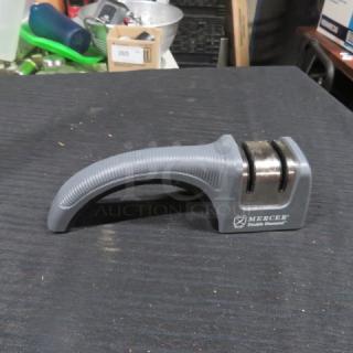 One Knife Sharpener.