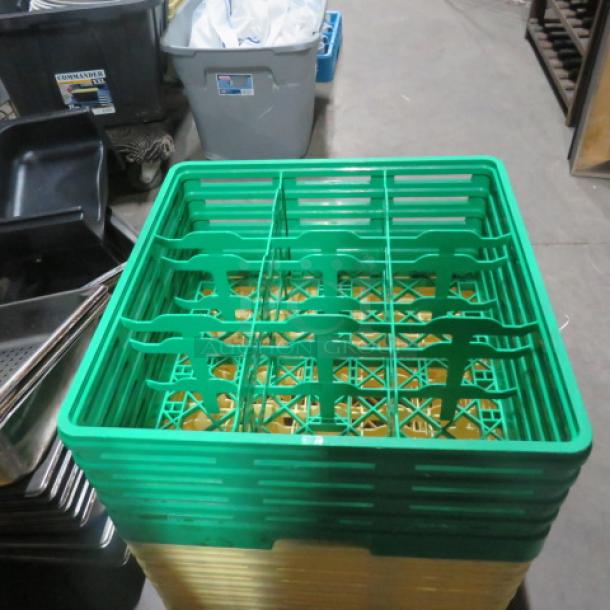Green Dishwasher Rack. 4XBID - Image 1 of 1